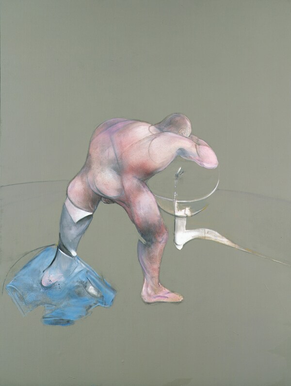 Francis Bacon, Man at Washbasin, 1989-90
