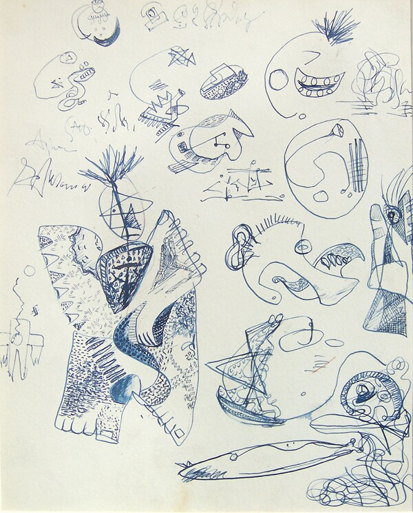 Jackson Pollock, Untitled, c. 1939-42