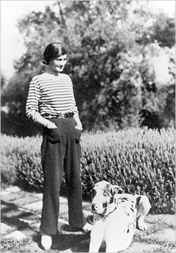 Coco Chanel at La Pausa, France
