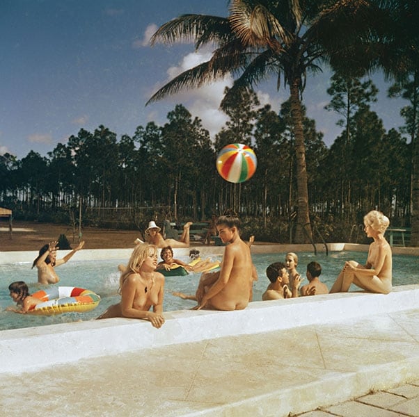 Nudist Colony, Homestead, Florida, 1963