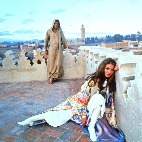 Talitha and Paul Getty in Marrakech, 1969