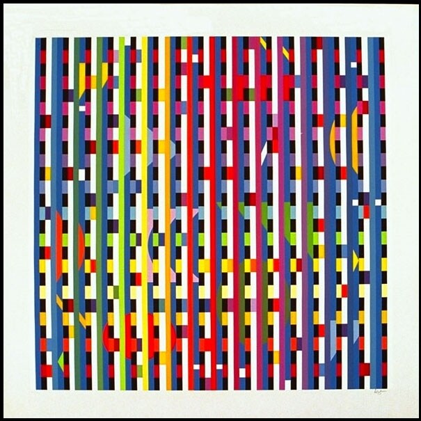 Work by Yaakov Agam
