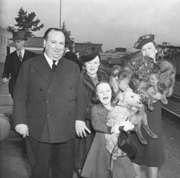 The Hitchcock family and friend with Edward IX and Mr Jenkin