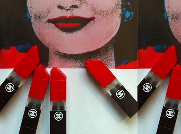 Dee &amp; Ricky x Chanel Lego Lipstick