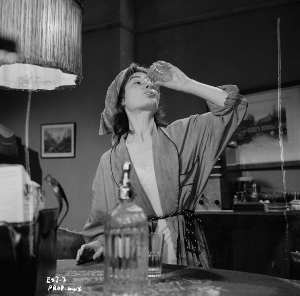 Yvonne Mitchell in Woman in a Dressing Gown