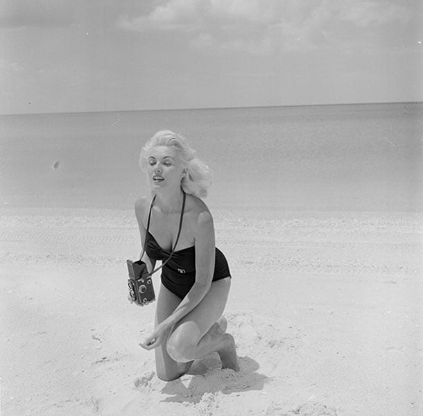 Untitled, Naples Beach on Florida&#39;s Gulf Coast, 1959