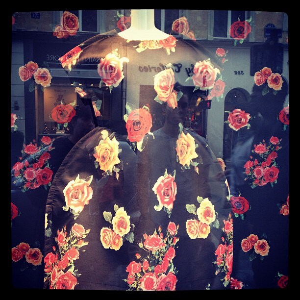 Comme des Gar&#231;ons in Colette window, Paris S/S13