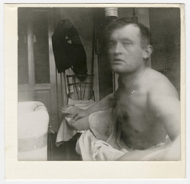 Self-Portrait “&#224; la Marat” at Dr Jacobson’s Clinic in Copenh