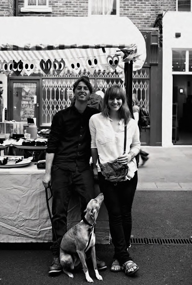 Claire Ptak and her husband Damian