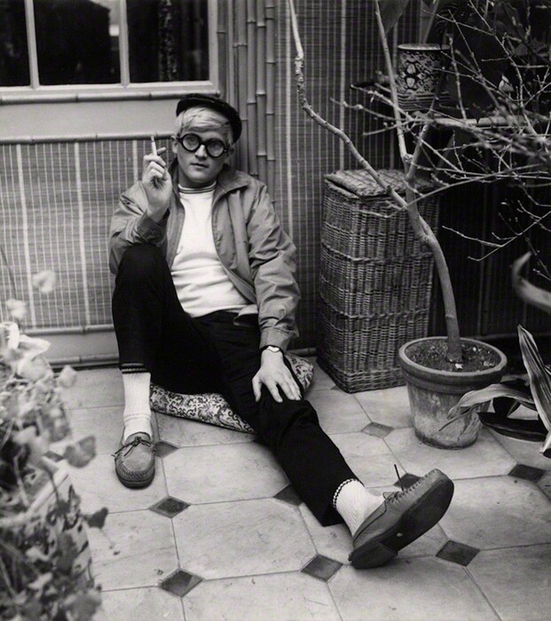 David Hockney in 1965