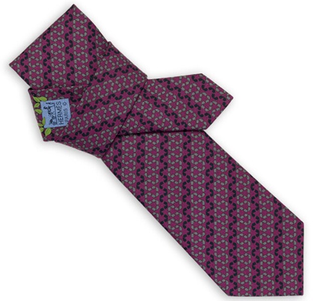 Recycle Wave tie by Herm&#232;s