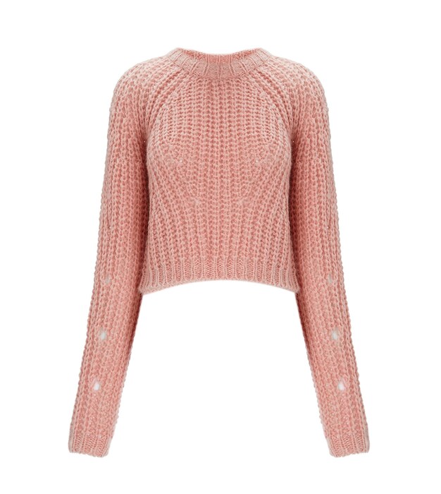 Whistles Kitty Rib Mohair Knit