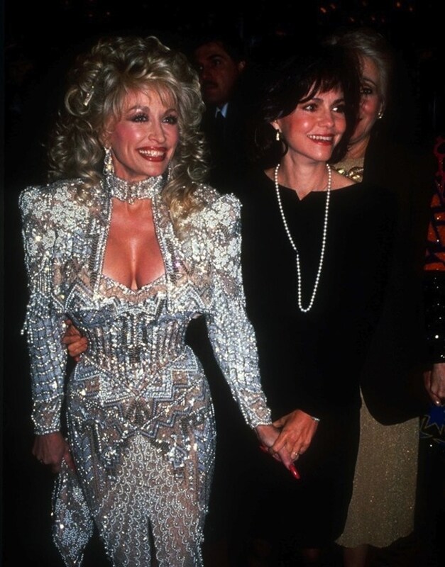 Dolly Parton and Sally Field