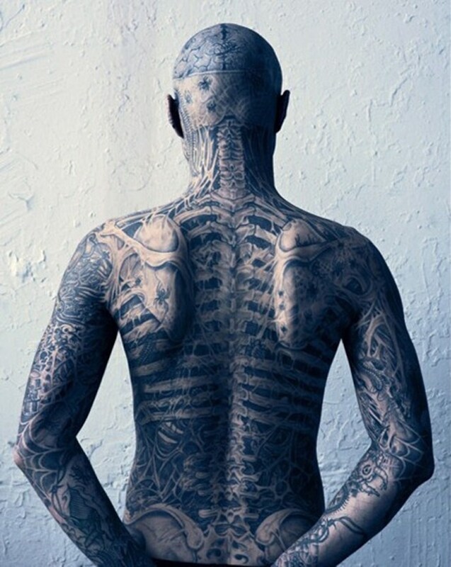 Rick Genest for Vogue Hommes Japan