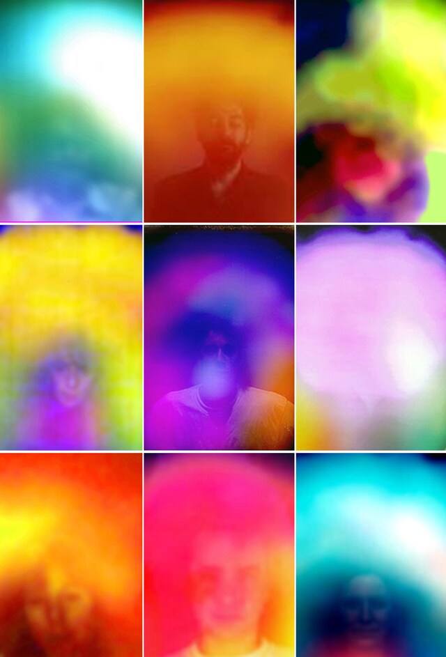 Susan Hiller, Homage to Marcel Duchamp (study for), Digital 