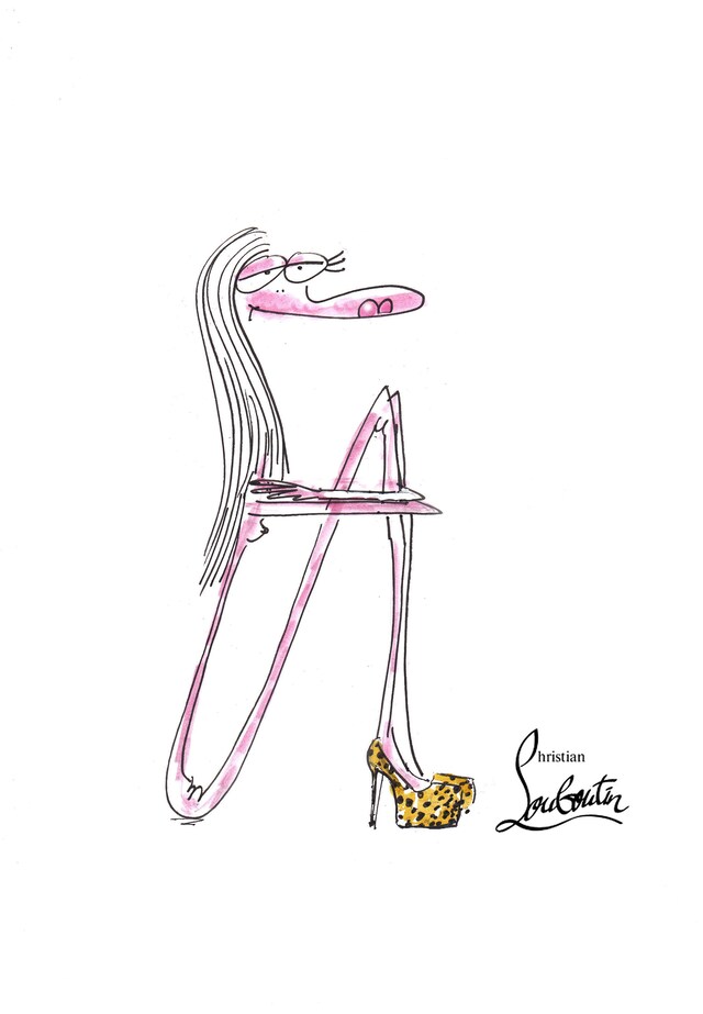 Polly Bean for Christian Louboutin