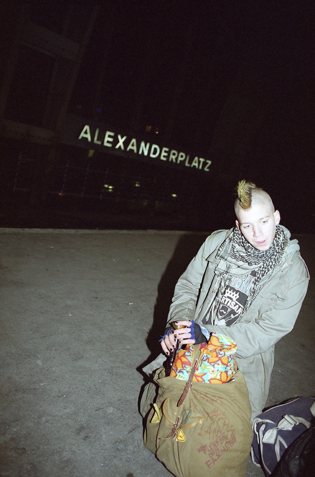 Berlin Homeless Boy, 1992, unpublished personal work