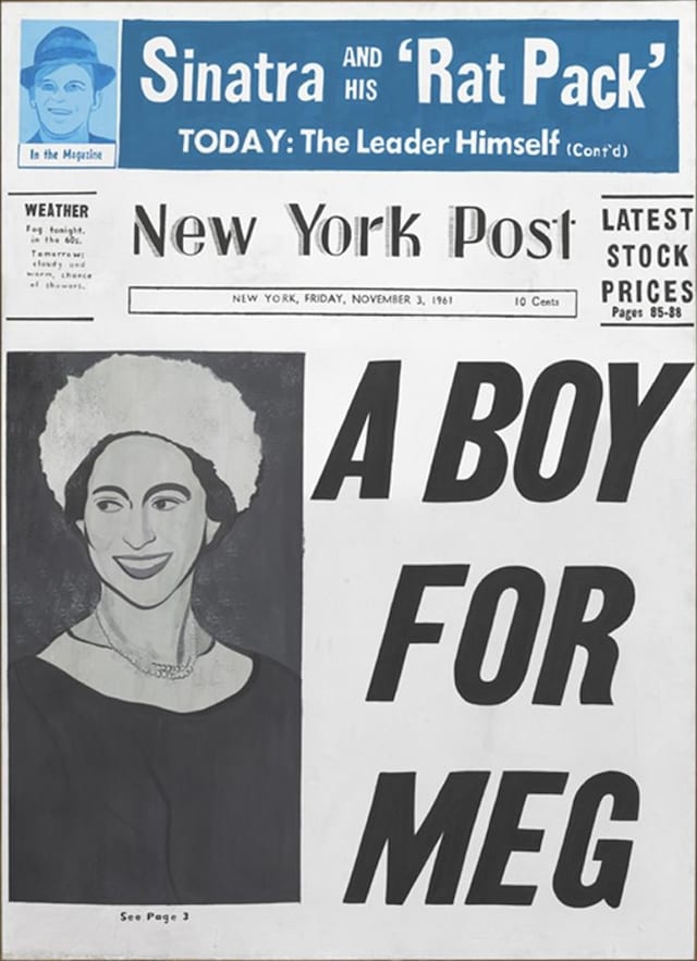 Andy Warhol A Boy for Meg [1], 1961
