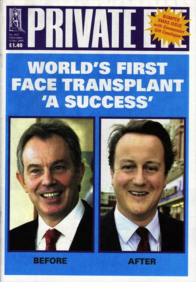 Private Eye front cover, No.1147, 9-22 December, 2005