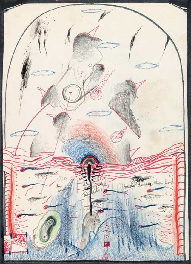 David Lynch, untitled, undated