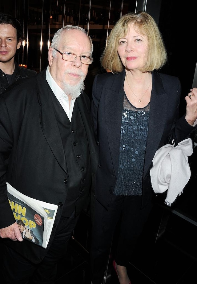 Sir Peter and Chrissy Blake at the Dazed 20th Anniversary pa