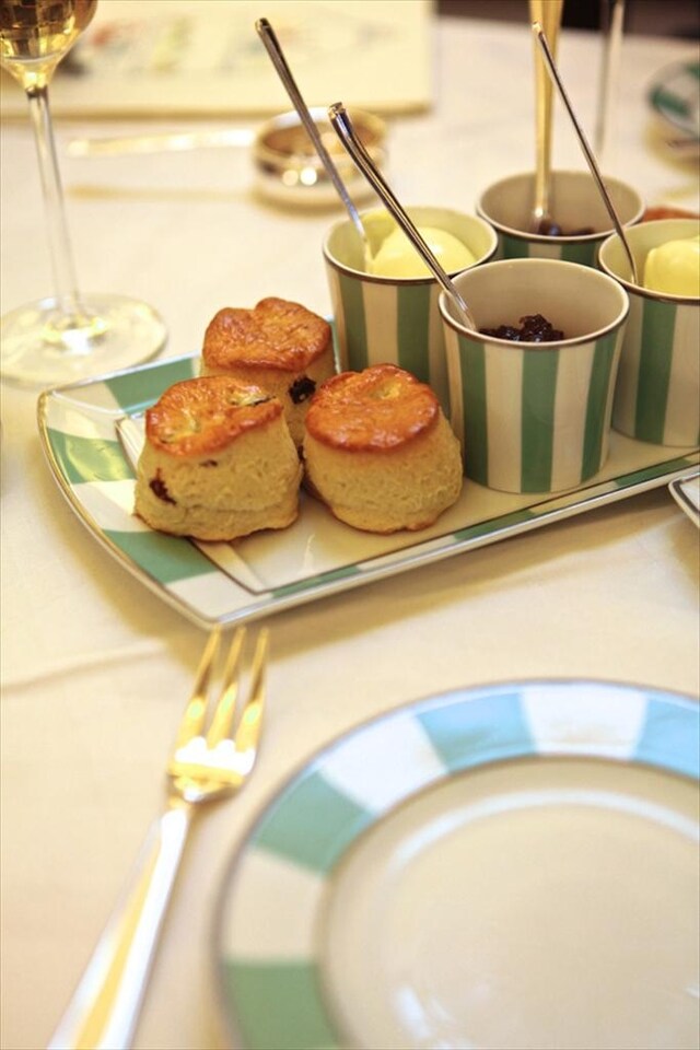 Scones at Claridges