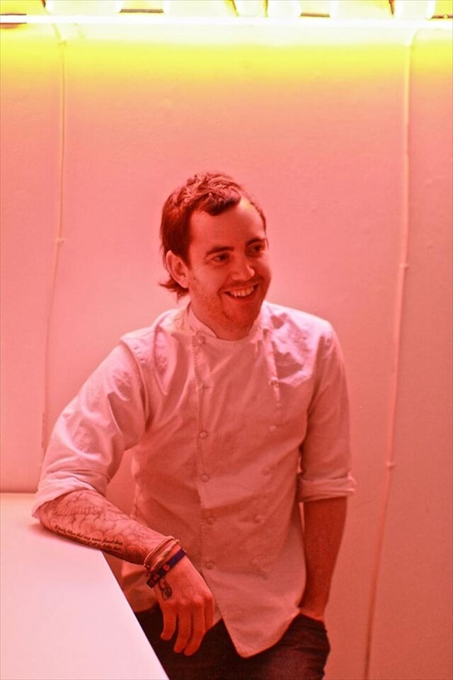 Tom Sellers at the Rebel Dining Society chapel