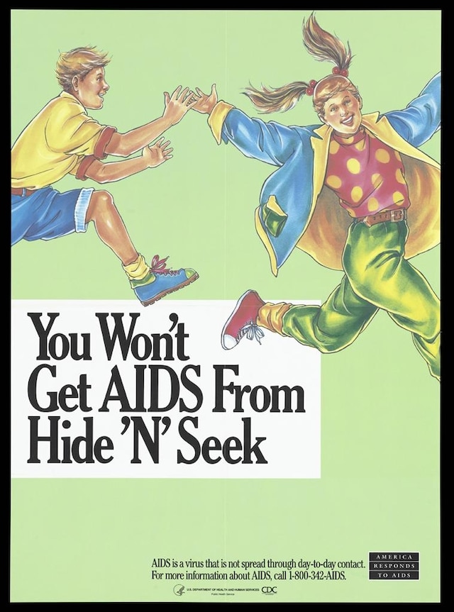 You won&#39;t get AIDS from hide &#39;n&#39; seek