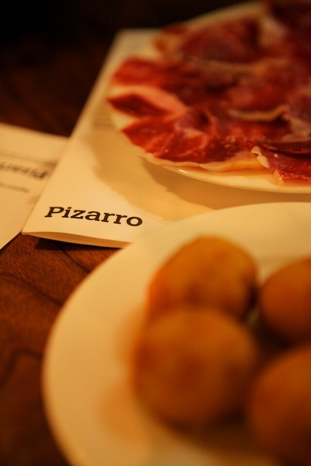 Jamon Iberico Manuel Maldonado and croquetas