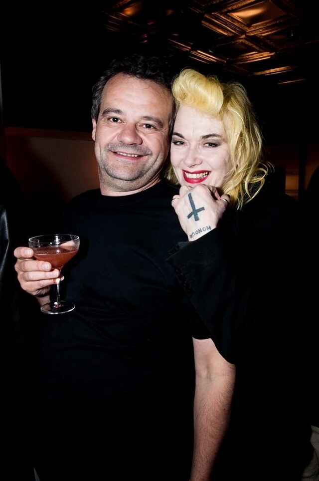 Mark Hix and Pam Hogg