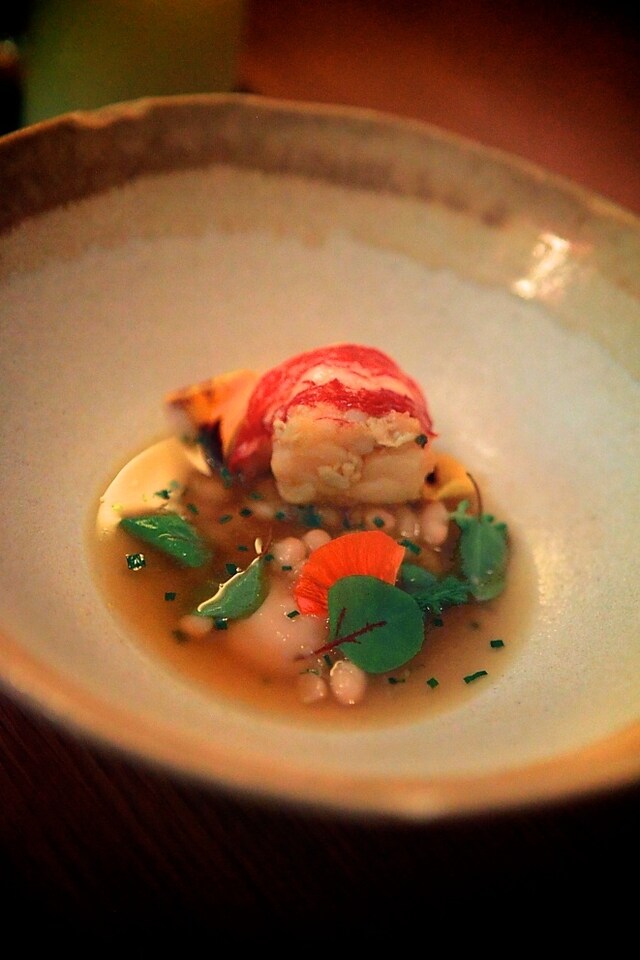 Lobster and Chamomile by Mauro Colagreco