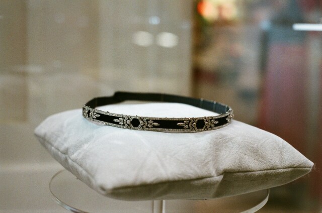 Headband created by Boucheron, 1813, at Selfridges Tiara Sho