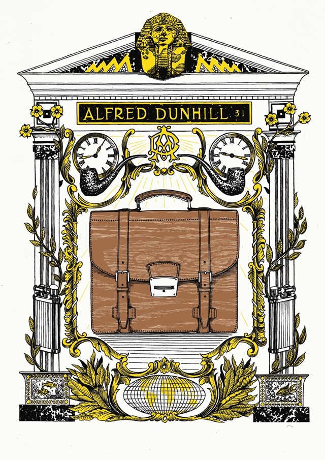 Dunhill satchel A/W12