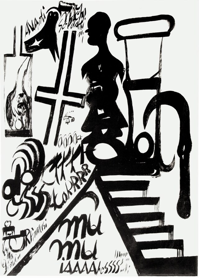 Carlo Zinelli, Untitled, 1966
