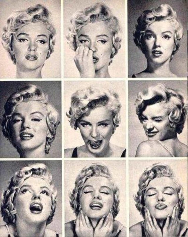 Marilyn Monroe&#39;s Expression Sheet, 1955