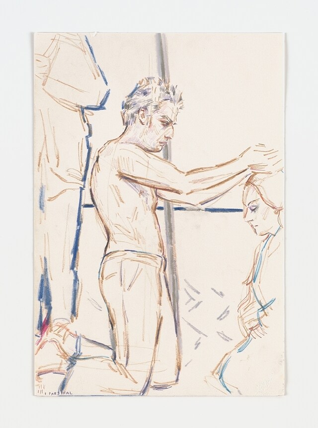 Elizabeth Peyton, Parsifal (Jonas Kaufmann, Metropolitan Ope