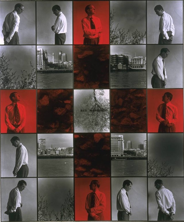 Gilbert &amp; George, Red Morning Trouble, 1977