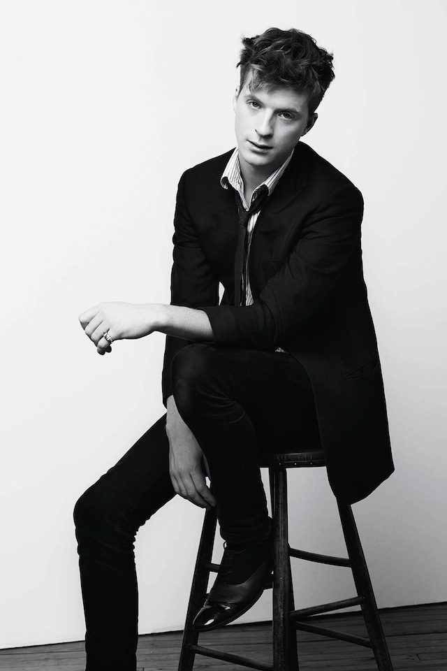 Jack Bevan from Foals for Dominic Jones S/S14 Menswear