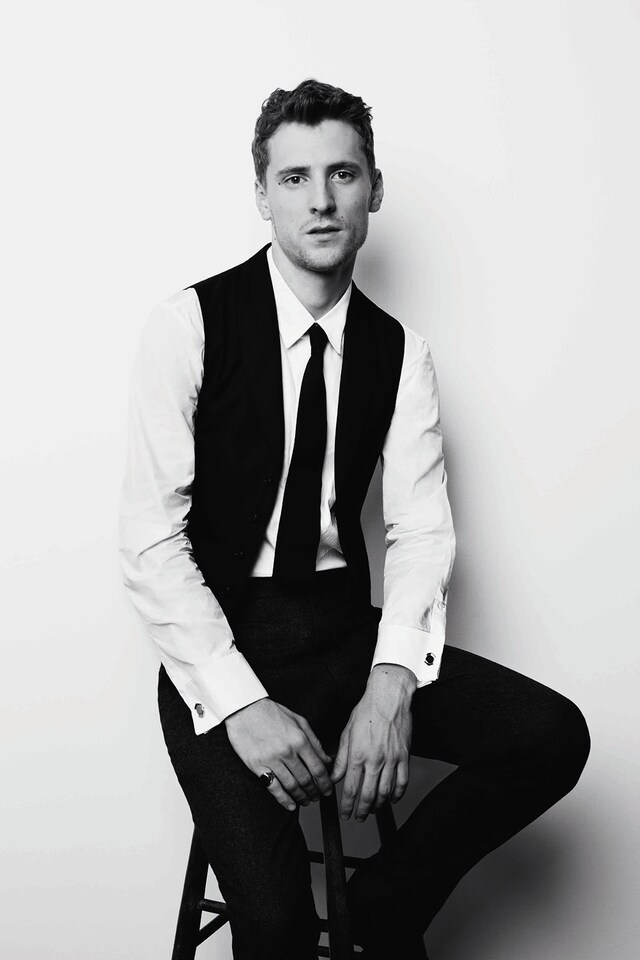 George Barnett from These New Puritans for Dominic Jones S/S
