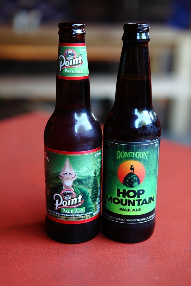 Point and Hope Mountain brews at Blue Plate