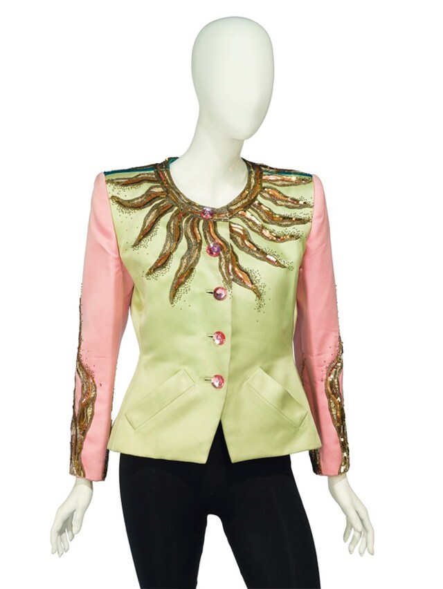 YSL embroidered cocktail jacket (estimate &#163;1,000-2,000)