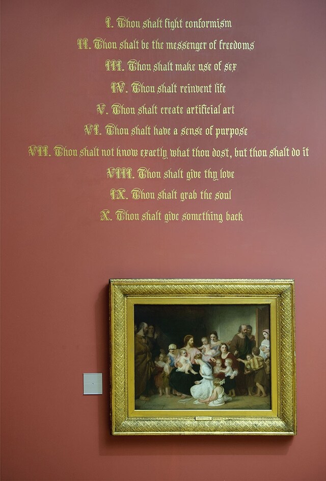 Gilbert and George, Ten Commandments for Gilbert and George