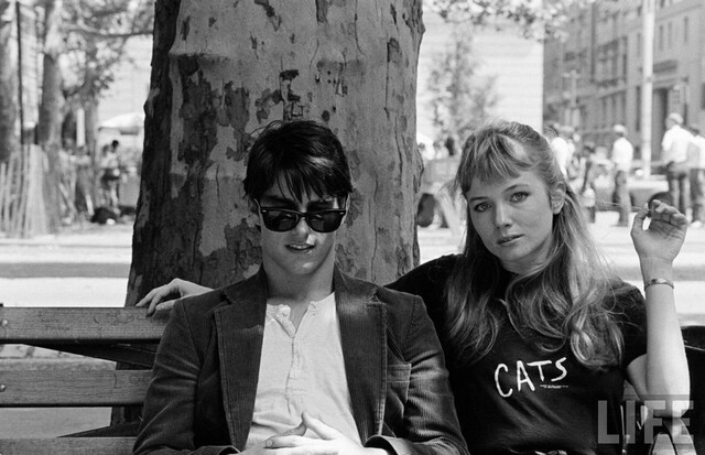 Tom Cruise and Rebecca De Mornay in Risky Business, 1983 sho