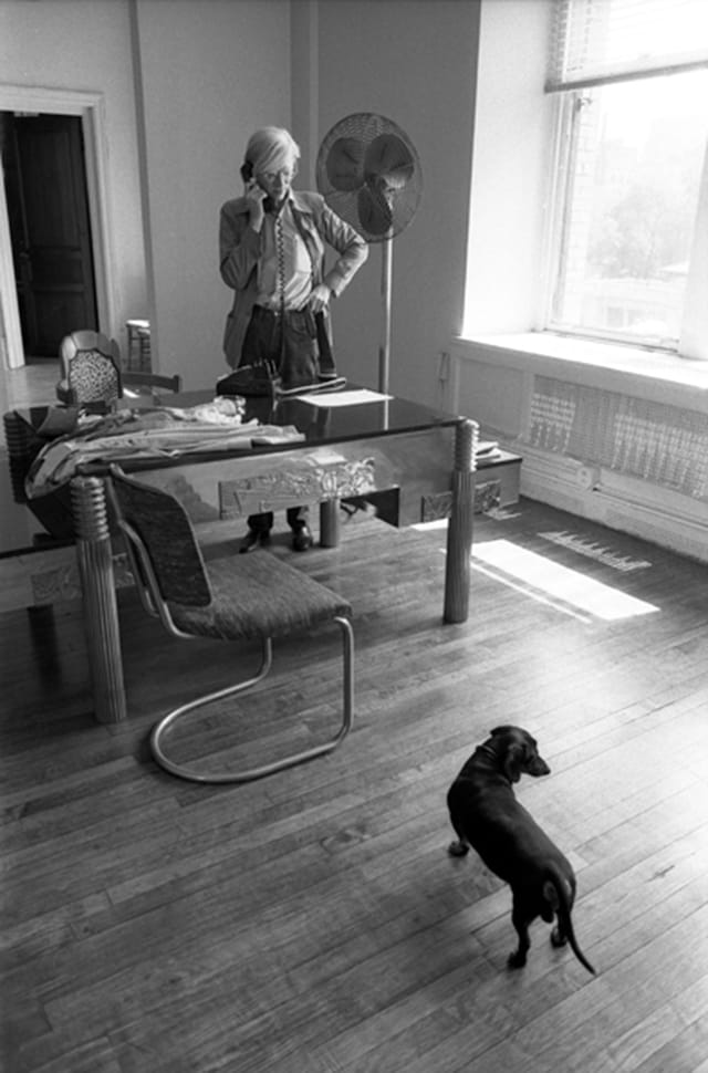 Warhol and Archie, 1970s