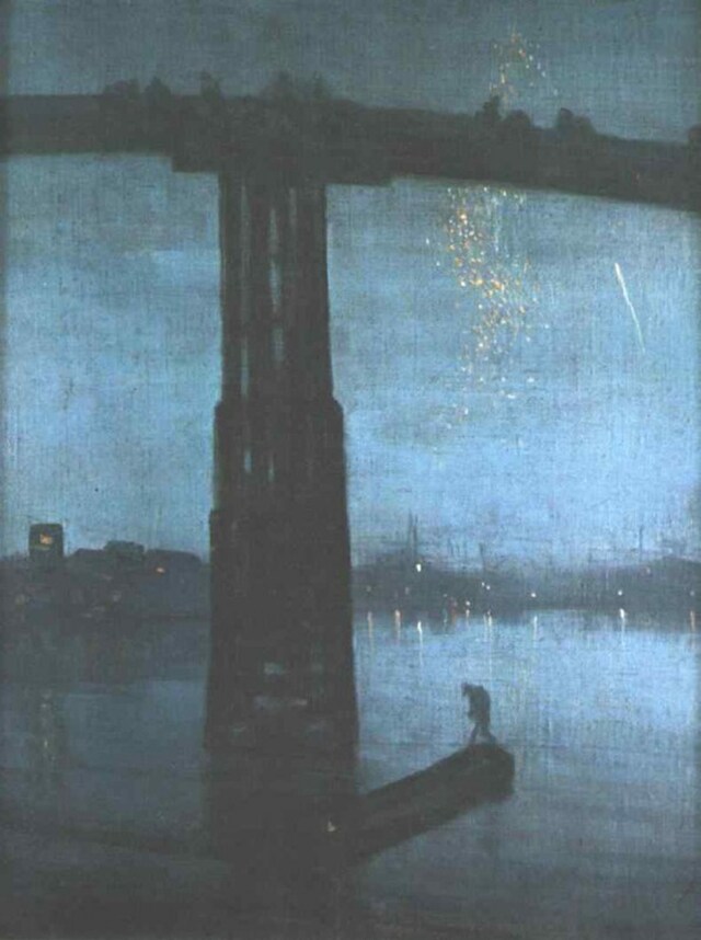 James Abbott McNeill Whistler, Nocturne: Blue and Gold – Old