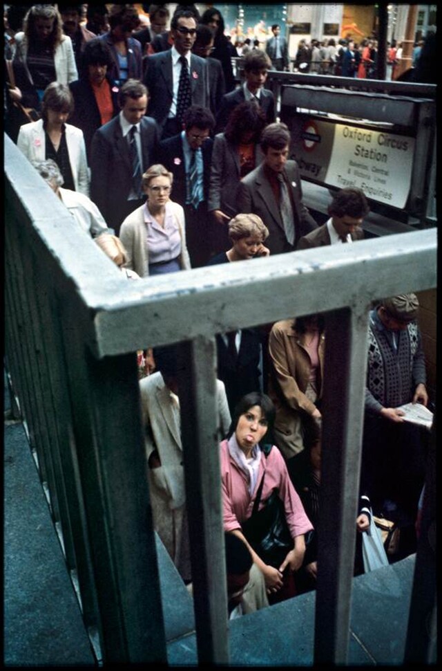 Bob Mazzer on the Tube