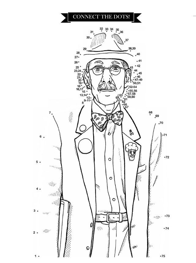 From Advanced Style the Coloring Book by Ari Seth Cohen