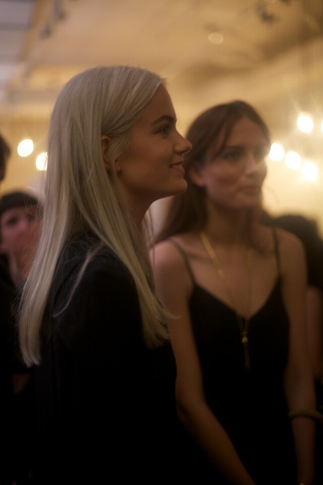 Say Lou Lou at the Maiyet launch party