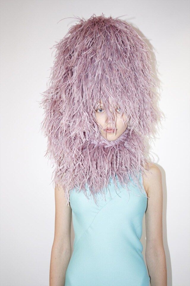 Sasha Luss in Gareth Pugh S/S14