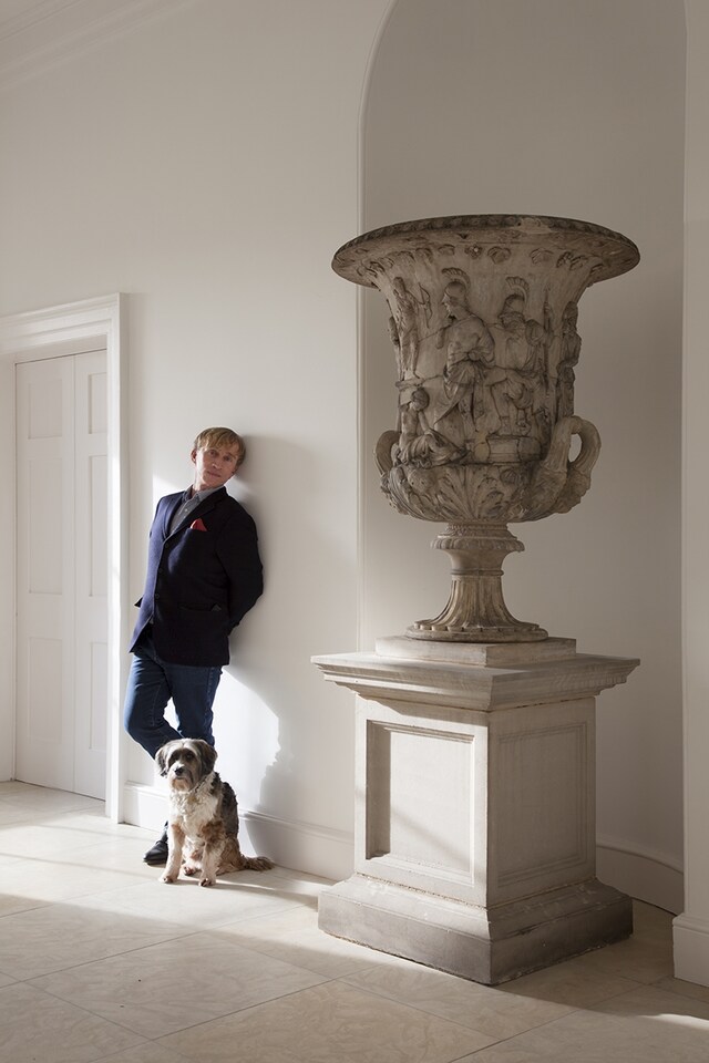 Jasper Conran in New Wardour Castle, Dorset